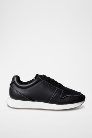 Baskets en cuir - Noir