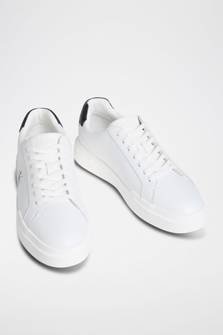 Baskets en cuir - Blanc