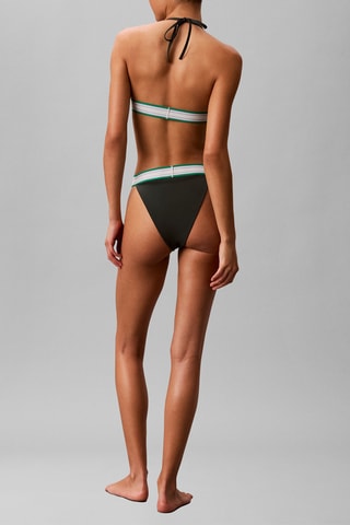 Haut de maillot push-up - Vert émeraude