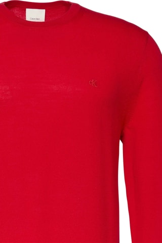 Pull en mérinos - Rouge