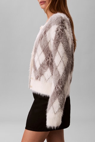 Gilet - Beige et noir