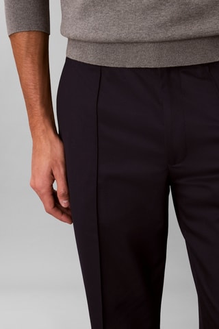 Pantalon droit - Bleu foncé