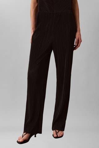 Pantalon taille haute - Noir