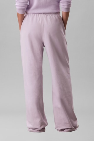 Pantalón straight tiro alto - Lila