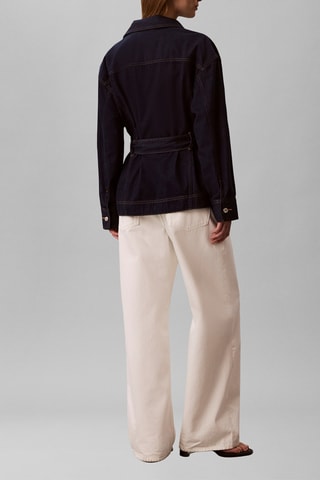 Veste en jean - Bleu marine