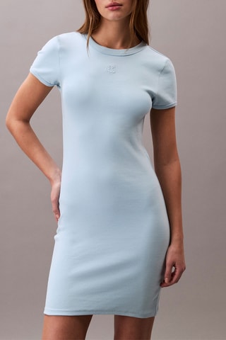 Robe t-shirt - Bleu clair