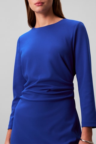 Robe droite - Bleu marine
