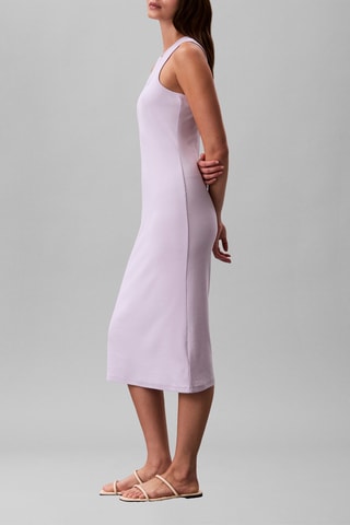 Robe midi - Violet clair