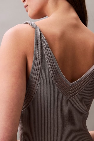 Robe fourreau - Gris foncé