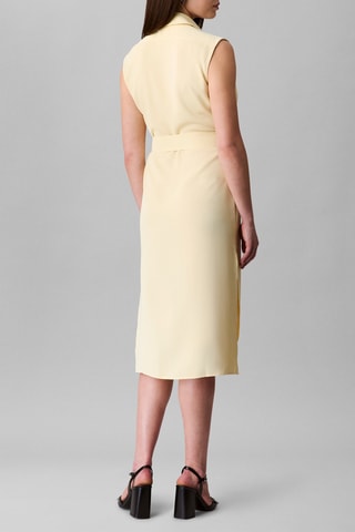 Robe chemise - Jaune