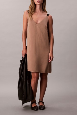 Robe droite - Beige