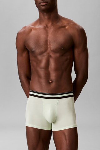 3 boxers - Noir, marron et vert d'eau