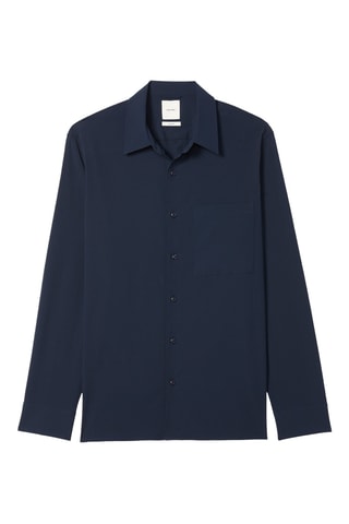 Chemise regular - Bleu marine