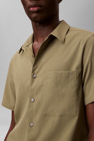 Chemise regular - Kaki