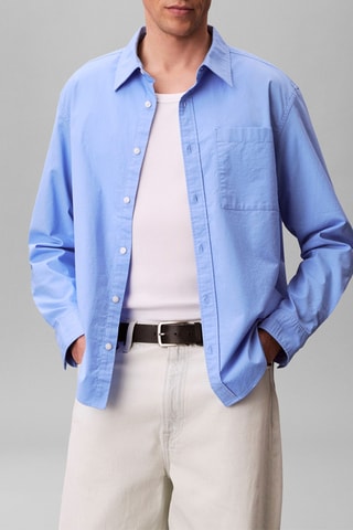 Chemise relaxed - Ciel