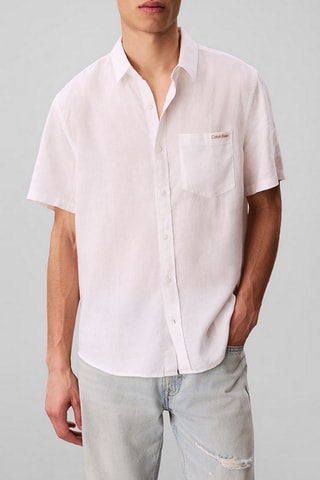 Chemise en lin - Blanc
