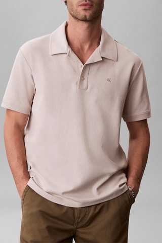 Polo regular - Ecru
