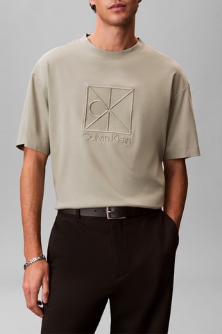 T-shirt relaxed - Vert d’eau