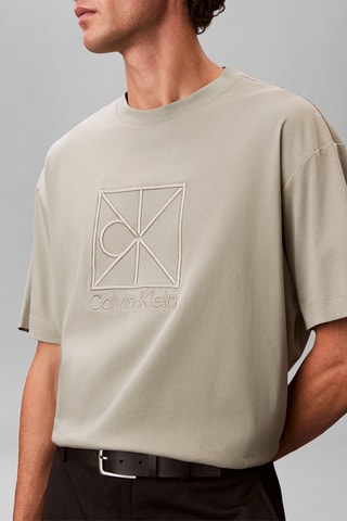 T-shirt relaxed - Vert d’eau