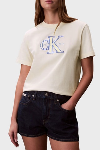 T-shirt regular - Ecru