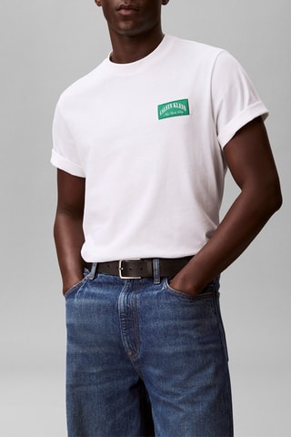 T-shirt relaxed - Blanc