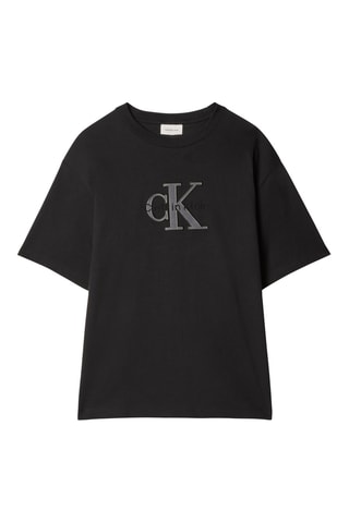 T-shirt relaxed - Noir