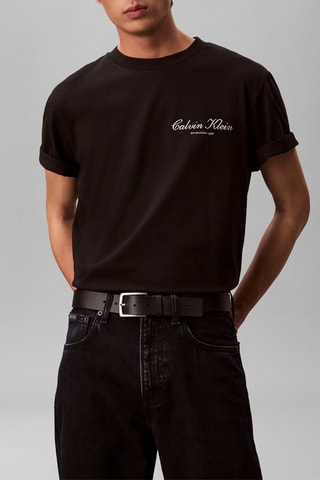 T-shirt regular - Noir