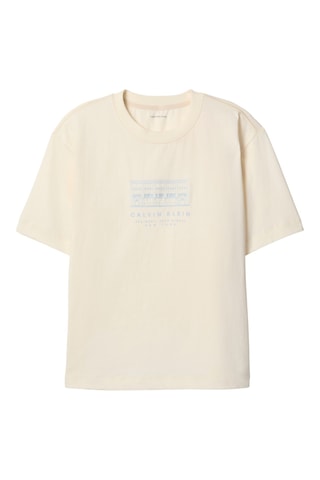 T-shirt relaxed - Ecru