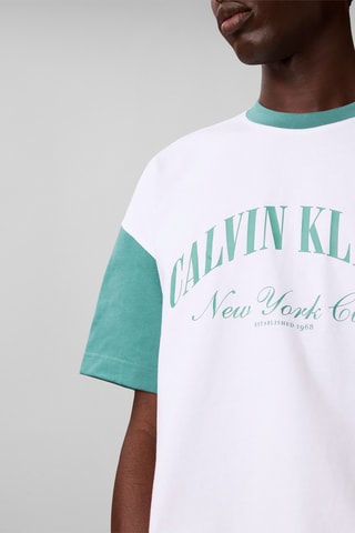 T-shirt relaxed - Blanc