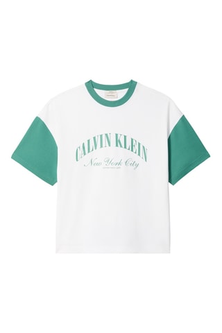 T-shirt relaxed - Blanc