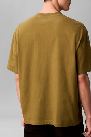 T-shirt relaxed - Kaki