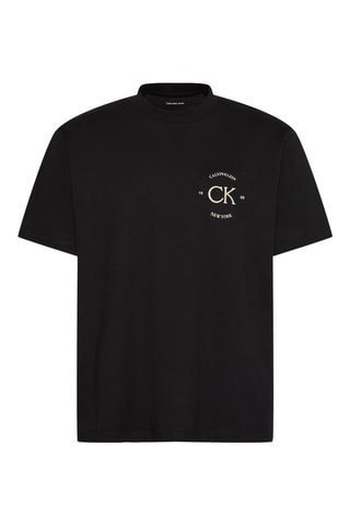 T-shirt relaxed - Noir