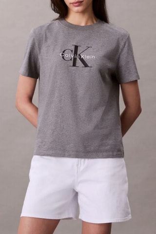 T-shirt - Gris chiné
