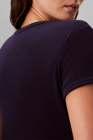 T-shirt slim - Bleu nuit