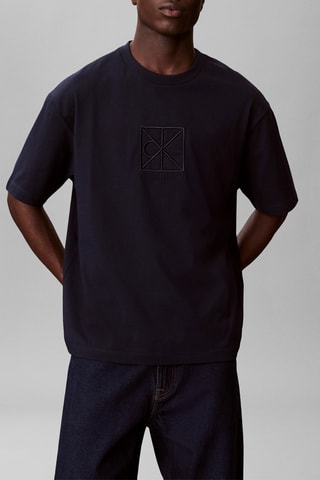 T-shirt regular - Bleu