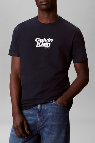 T-shirt - Bleu foncé