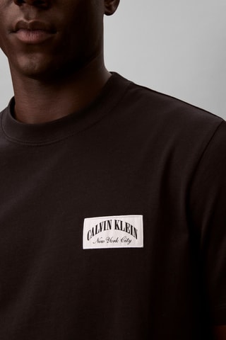 T-shirt relaxed - Noir