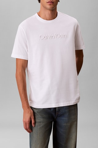 T-shirt relaxed - Blanc