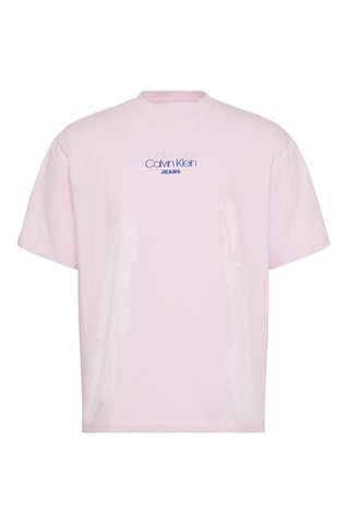 T-shirt relaxed - Rose