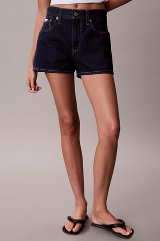 Short en jean - Bleu marine