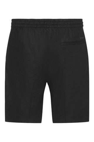Short en lin - Noir
