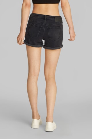 Short en jean - Noir