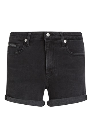 Short en jean - Noir