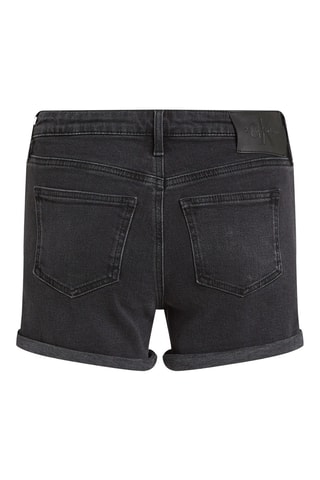 Short en jean - Noir