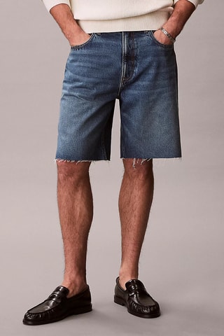 Bermuda en jean - Bleu