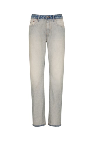 Jean relaxed bootcut - Gris