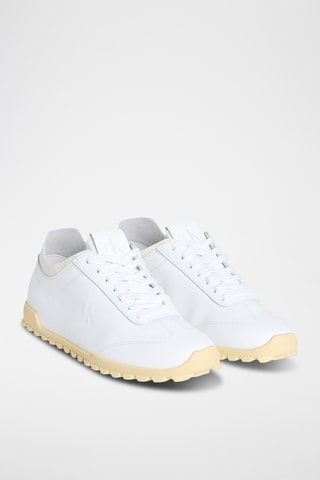 Baskets en cuir - Blanc