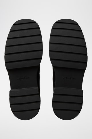 Bottines en cuir - Noir