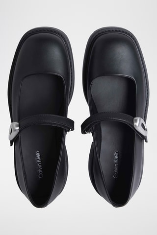 Babies en cuir - Noir