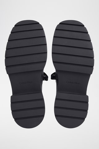 Babies en cuir - Noir